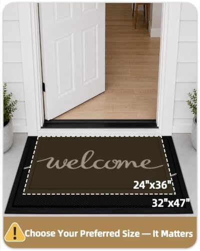 Color&Geometry Outdoor Door Mat 24"x36" - Image 2