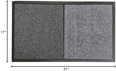 SINOPED 2-in-1 Disinfecting Sanitizing Floor Mat, Small 17"x31" - Image 3