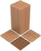 Goovilla Plastic Interlocking Deck Tiles, 36 Pack 12"x12" by Goovilla