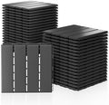 12"x12" Deck Tiles, 36 Pack Interlocking Patio Flooring, Dark Grey by MYCHOIII
