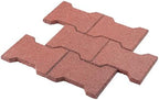 Playsafer Rubber Garden Pavers ¾” Thick Interlocking Safety Tiles - Image 3
