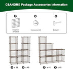 C&AHOME Wire Cube Storage, 12 - Image 7