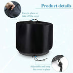 30-32 inch Fire Pit Cover Round - Image 3