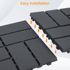 Neoaider Decking Tiles 36Pcs, Dark Grey - Image 4