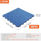 VEVOR Garage Floor Tiles 12 x 12 x 0.53 inch, Interlocking Design Ease of - Image 7
