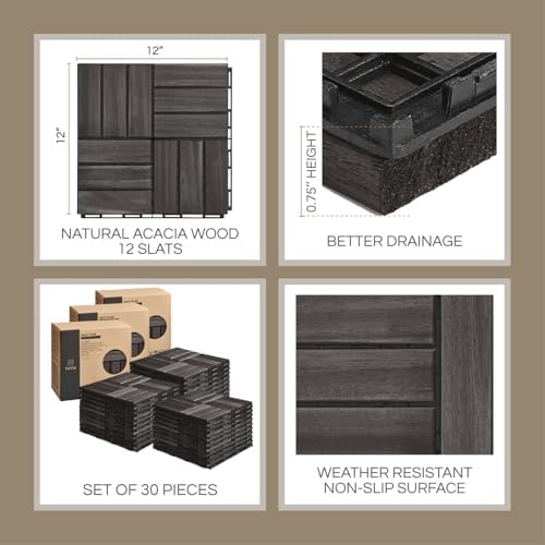THYOI Deck Tiles, Patio Flooring - Image 3