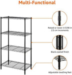 Amazon Basics 4-Shelf Steel Wire Storage Shelves - Image 5