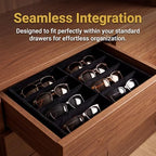Stratalife 8 Grids Drawer Sunglasses Organizer Tray - Image 4