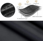 Outdoor Waterproof Dining Table Bar Set Cover - Image 3