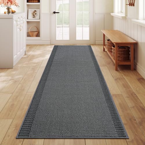 2x8 Hallway Kitchen Runner Rug Non Slip Washable by QiCaiJia
