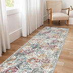 Lahome Moroccan Hallway Runner Rug, 2x6 Kitchen Runner Rugs Washable by Lahome