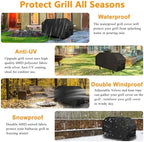 Heavy Duty 600D Griddle Cover for Blackstone 36 inch, Waterproof & Windproof - Image 7