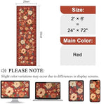 DUKINO 2x6 Runner Rug for Hallway, Washable Kitchen Rugs Non Slip - Image 2