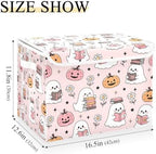 Bolaz Halloween Ghost Pumpkin Pink Storage Bins - Image 3