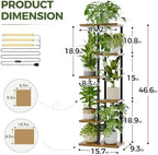Bamworld Plant Shelf with Grow Light - Image 2