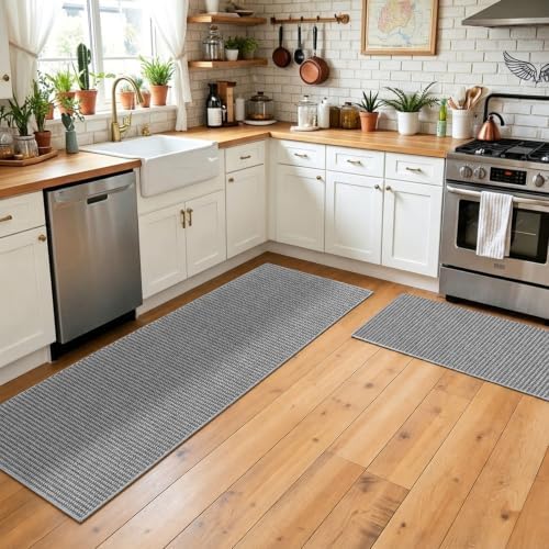 Faux Jute Rug Runner 2'x10', Washable & Non-Slip - Image 5