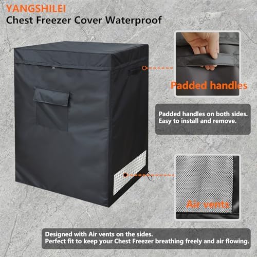 Freezer Covers for Outside 5.0 Cubic Feet Freezer - Image 3