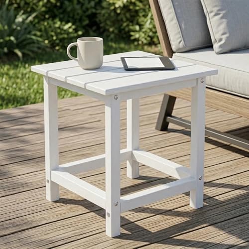Kromax Outdoor Side Table, Small Outdoor Table - Image 4