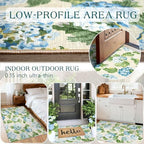 Floral Outdoor Rug - Image 5