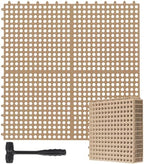 Drydiet 8 Pack Drainage Tiles Modular Interlocking Floor Tiles by Drydiet