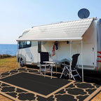 GENIMO Outdoor Rug, Waterproof Plastic Rugs 10'x14' - Image 4
