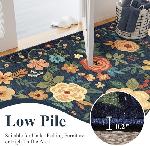 DUKINO 2x12 Washable Runner Rug, Non Slip Long Kitchen Rugs - Image 7