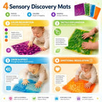 edusense 3D Liquid Motion Floor Tiles, 4 Tiles Set - Image 2