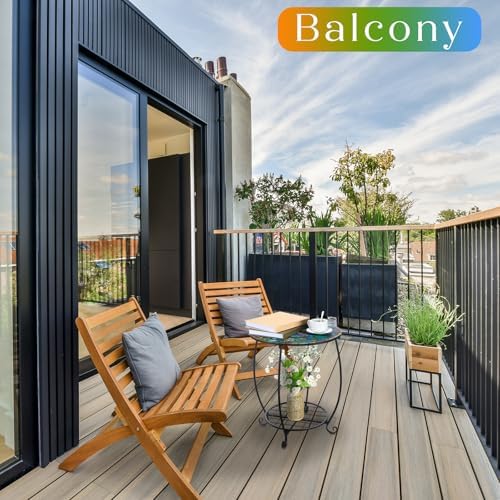 Cinnvoice Outdoor Side Table Small End Patio Porch Table - Image 5