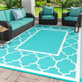 GENIMO Outdoor Rug, Waterproof Plastic Rugs by GENIMO
