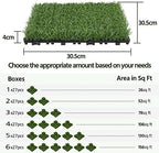 Yaheetech Artificial Grass Turf Tiles 12" x 12" - Image 7