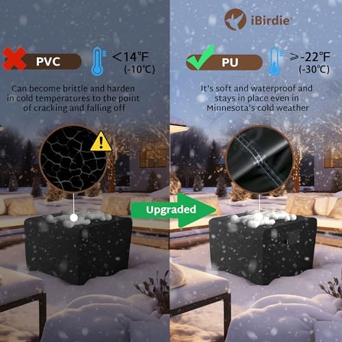 iBirdie Outdoor Fire Pit Cover 32x 32 inch, - Image 5