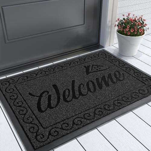 Yimobra Artificial Grass Welcome Mat, 29.5 x 17 in by Yimobra