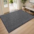 BEQHAUSE Dirt Trapper Door Mat 48"x72", Non-Slip Washable Doormat by BEQHAUSE