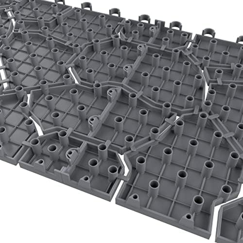 Pure Garden 30-Pack Polypropylene Interlocking Patio Deck Tiles - Image 5