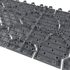 Pure Garden 30-Pack Polypropylene Interlocking Patio Deck Tiles - Image 5
