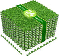 Sorbus Grass Foam Floor Tiles, Interlocking Turf Tiles by Sorbus