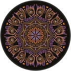 Chair Mat for Hardwood Floor Anti-Slip Floor Protector Round Gaming Computer - Image 2