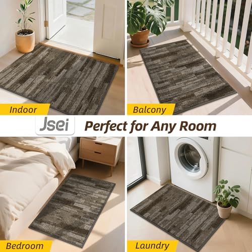 JSEI Dirt Trapper Door Mat 24"x36", Non-Slip Doormat - Image 5