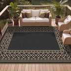 GENIMO Outdoor Rug, Waterproof Plastic Rugs - Image 2