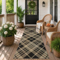 Easy Jute 2x6 Outdoor Runner Rug by JTJ