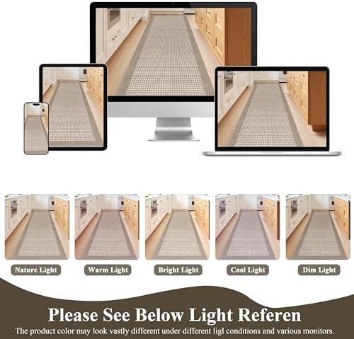 Ileading Runner Rug for Hallways 2.6'x10' Heavy-Duty Durable Entryway Floor Mat - Image 6