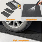Plastic Interlocking Deck Tiles, 44 Pack, Non-Slip Patio Floor Decking Tiles - Image 4