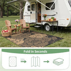 GENIMO Outdoor Rug, Waterproof Plastic Rugs - Image 6