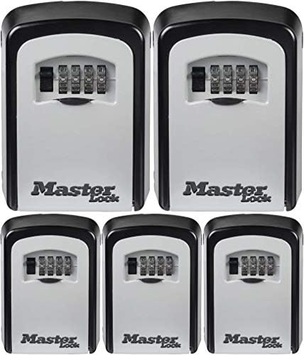 Master Lock Set Your Own Combination Wall Mount Lock Box, 5 Key Capacity by Unknown
