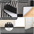 Ileading Runner Rug for Hallways 2.6'x12' Heavy-Duty Durable Entryway Floor Mat - Image 4