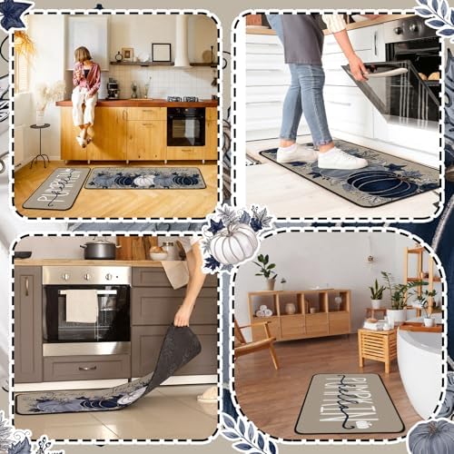SATINIOR 3 Pcs Fall Kitchen Rugs and Mats Set - Image 5