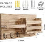 Lwenki Mail Organizer for Wall Mount – Key Holder - Image 7