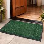 Yimobra Large Door Mat Outside Entrance, Floral Outdoor Mat by Yimobra