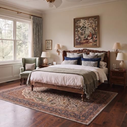 GENIMO 8x10 Outdoor Rug, Washable Quick Dry - Image 7