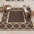 GENIMO Outdoor Rug, Waterproof Plastic Rugs by GENIMO